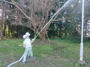 防災訓練の様子